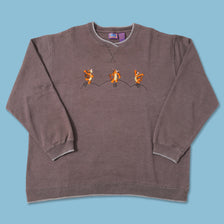 Vintage Women's Tigger Sweater XLarge 