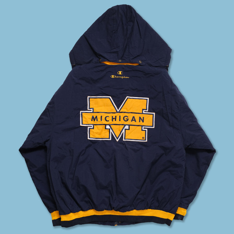 Vintage DS Champion Michigan State Padded Jacket Large 