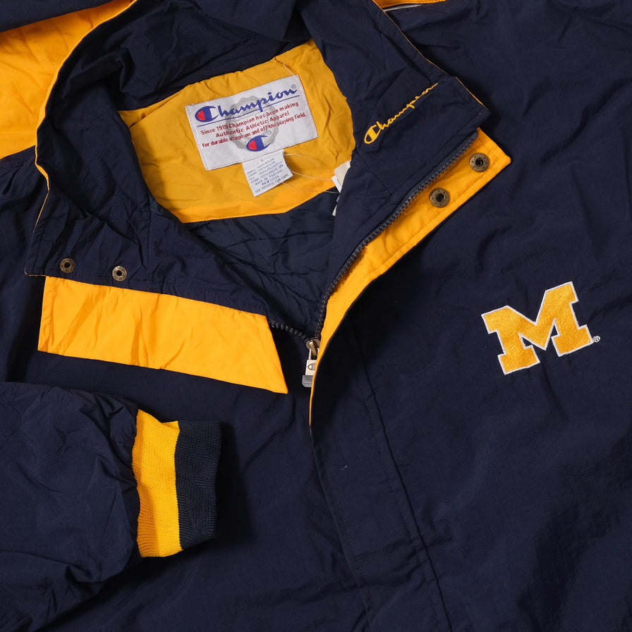 Vintage DS Champion Michigan State Padded Jacket Large 