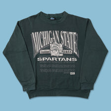 Vintage Michigan State Spartans Sweater Large 