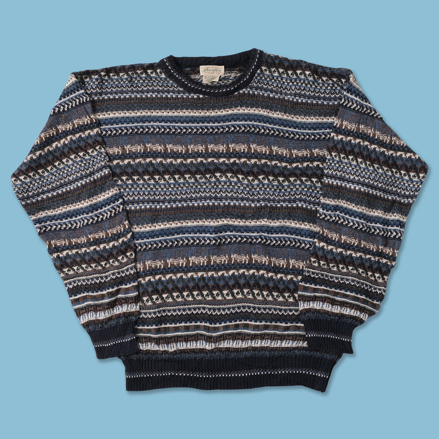 Vintage Knit Sweater Large 