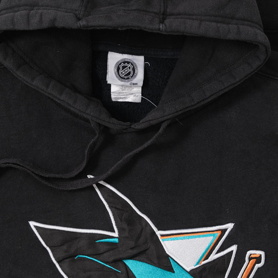 Vintage Women's San Jose Sharks Hoody Medium 