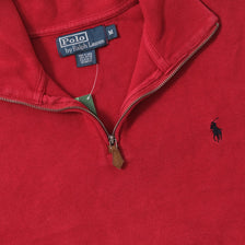 Vintage Polo Ralph Lauren Q-Zip Sweater Medium 