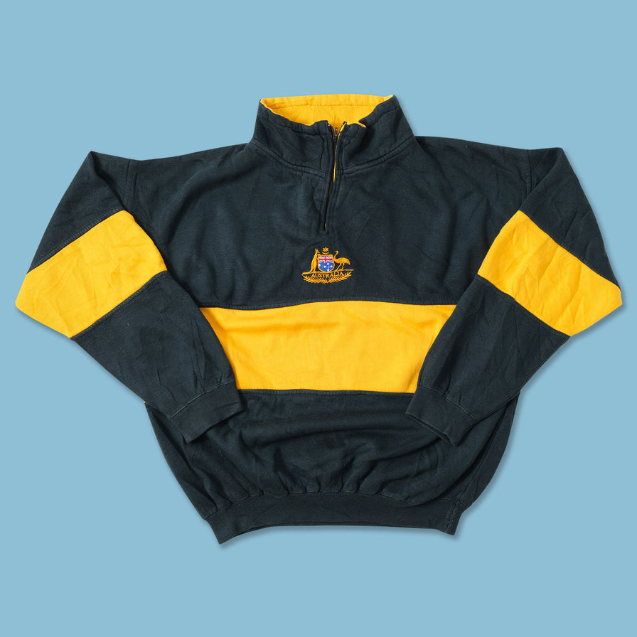 Vintage Women's Australia Q-Zip Sweater Small 