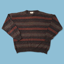 Vintage Knit Sweater XLarge 