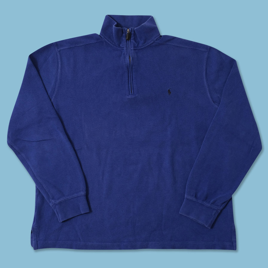 Vintage Polo Ralph Lauren Q-Zip Sweater Large 