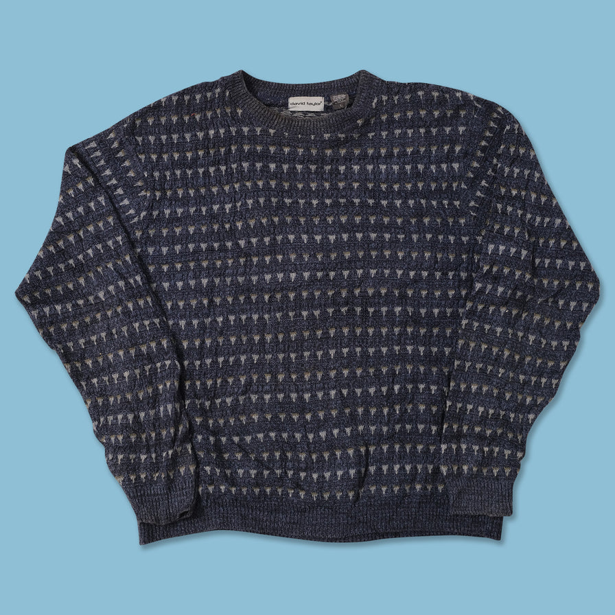 Vintage Knit Sweater Large 