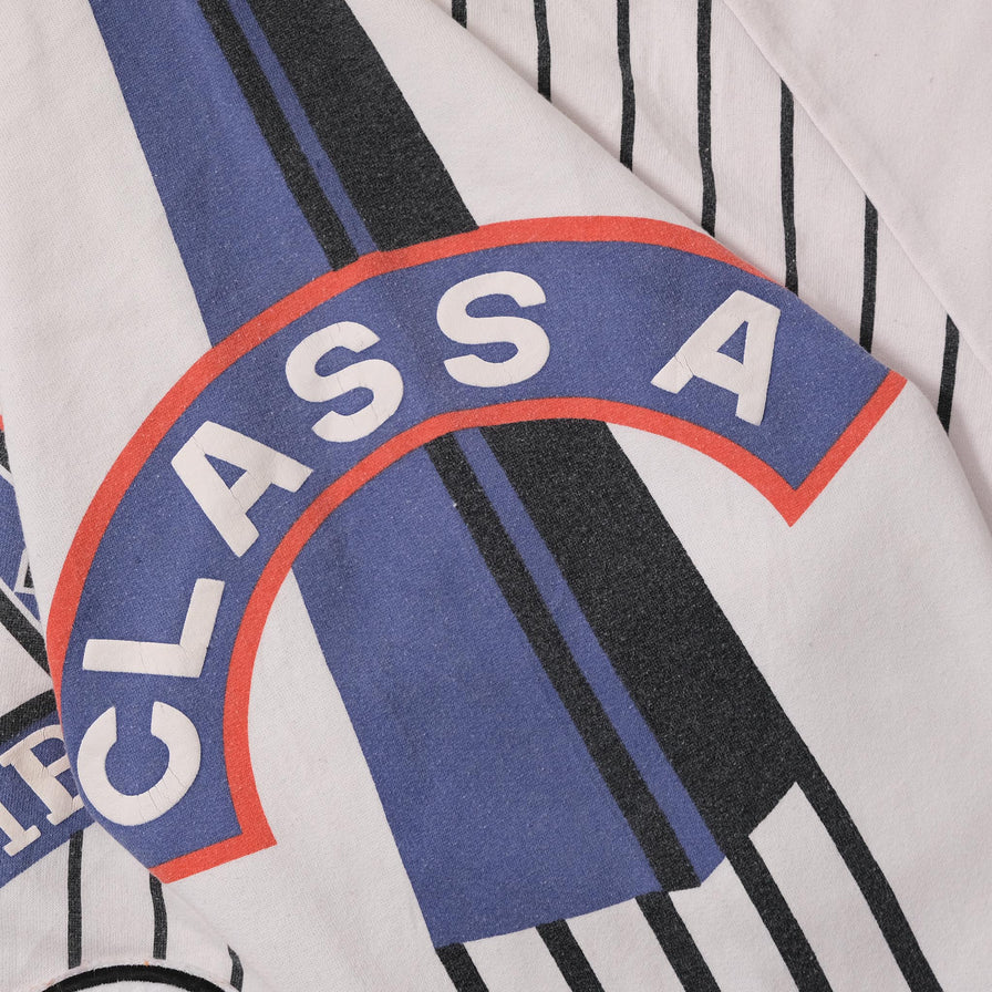 Vintage Danbury Patriots Baseball Sweater Large 