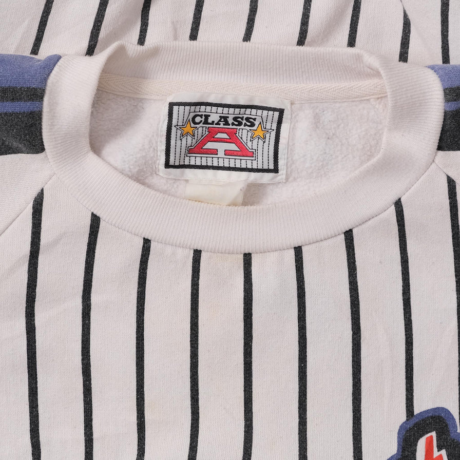 Vintage Danbury Patriots Baseball Sweater Large 