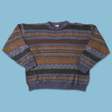 Vintage Knit Sweater Large 