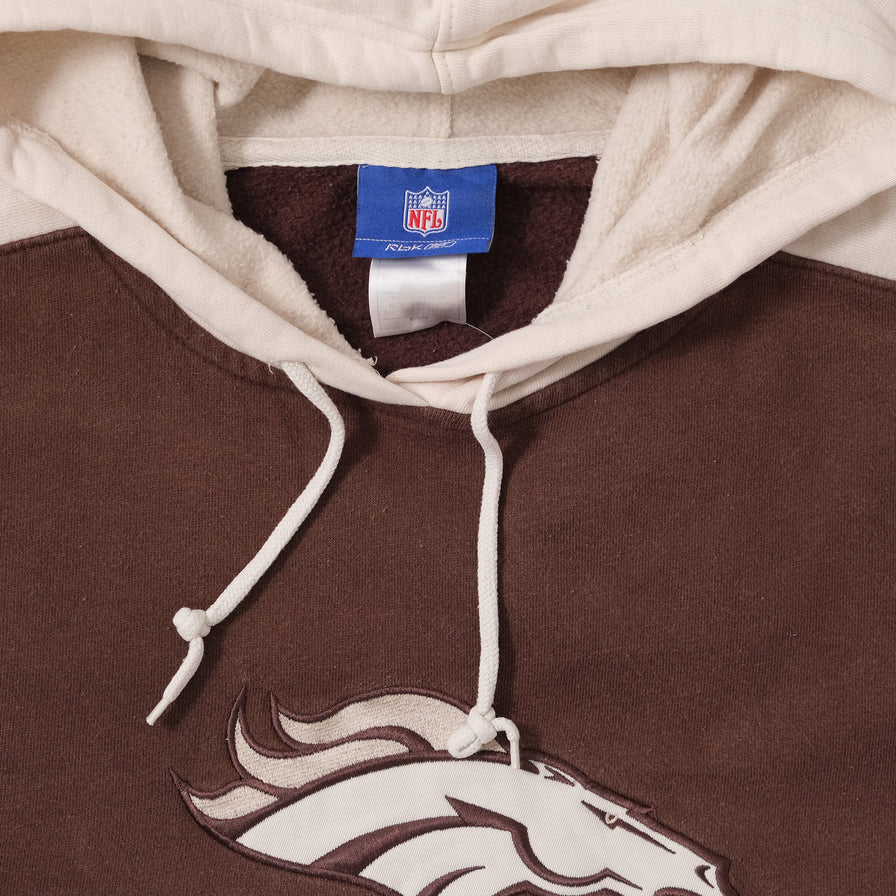 Vintage Denver Broncos Hoody Large 