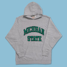 Vintage Michigan State Hoody Large 