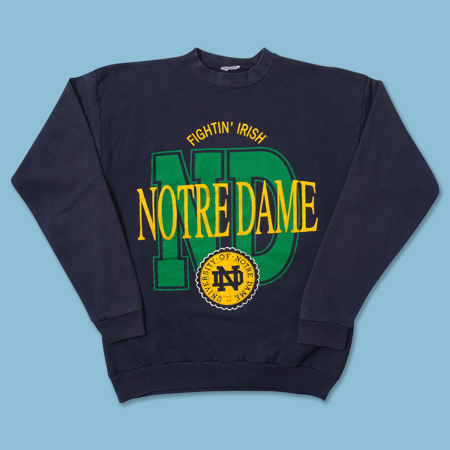 Vintage Notre Dame Fighting Irish Sweater Small 