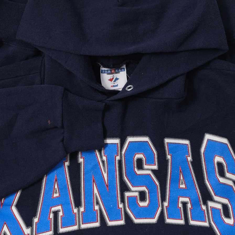 Vintage Kansas Jayhawks Hoody Medium 