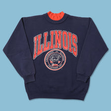 Vintage University of Illinois Sweater Medium 