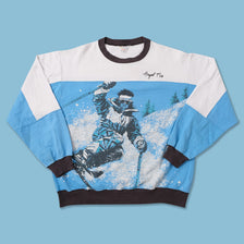 Vintage Angel Fire Skiing Sweater Medium 