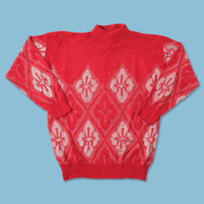 Vintage Turtleneck Knit Sweater Medium 