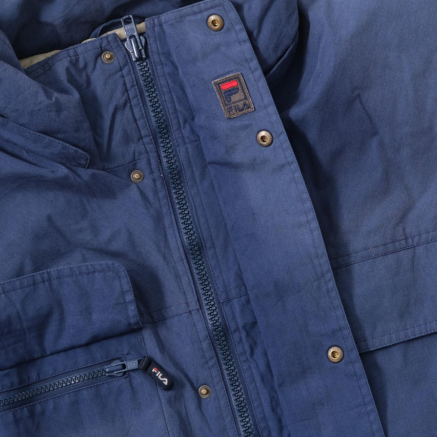 Vintage Fila Magic Line Padded Jacket XLarge 