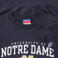 Vintage Champion University of Notre Dame Sweater Medium 