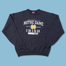 Vintage Champion University of Notre Dame Sweater Medium 