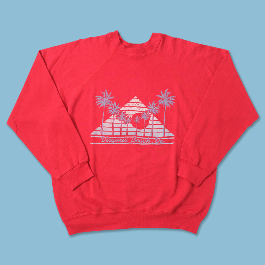 Vintage Virginia Beach Sweater Large 