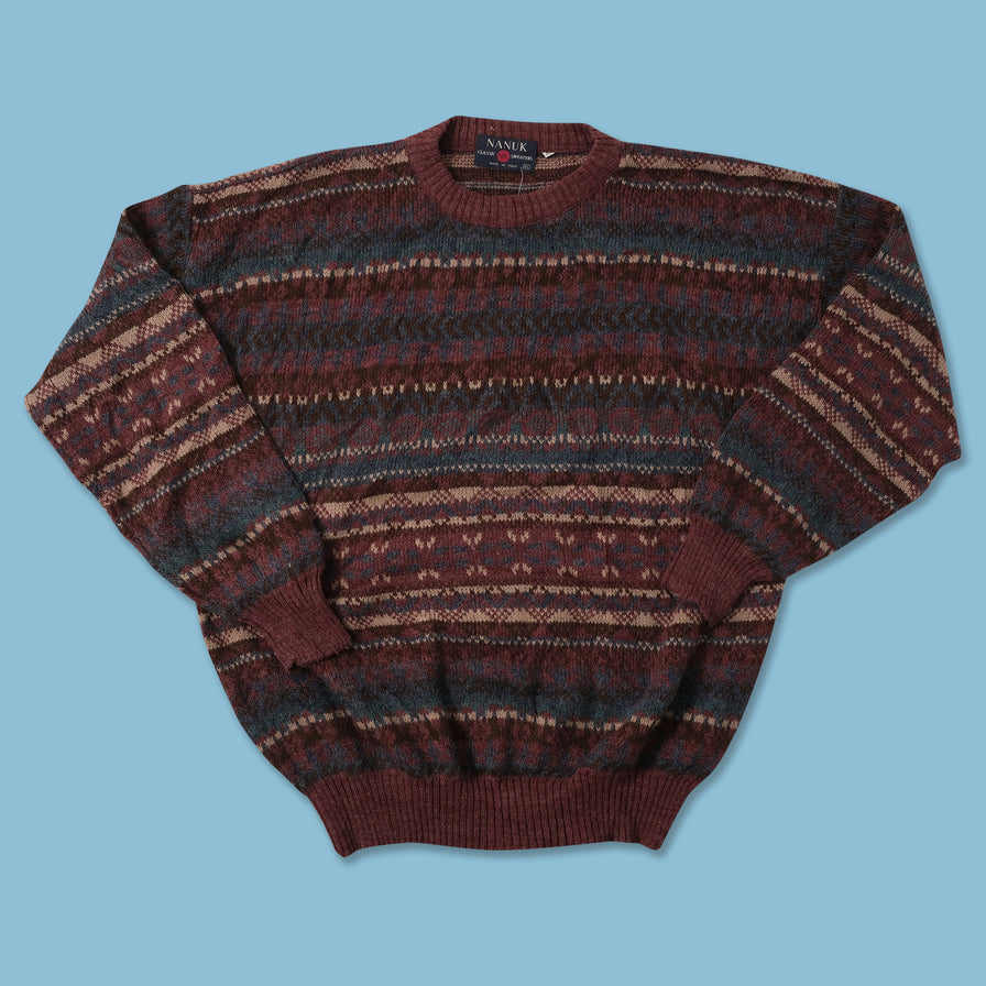 Vintage Knit Sweater XLarge 