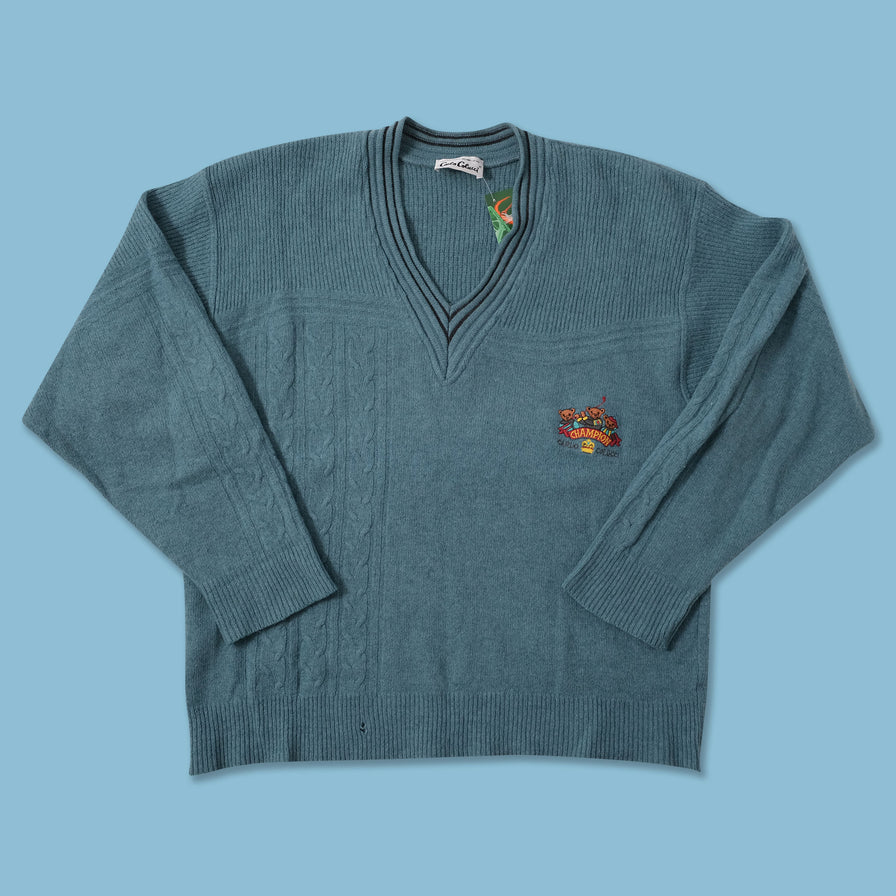 Vintage Carlo Colucci Knit Sweater XLarge 