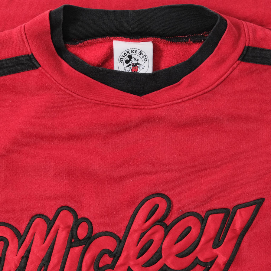 Vintage Mickey Mouse Sweater Large 