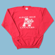 Vintage Albany High Cougars Sweater Medium 