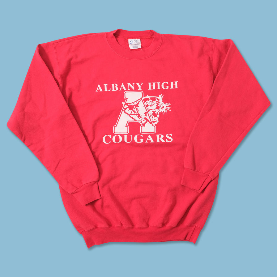 Vintage Albany High Cougars Sweater Medium 