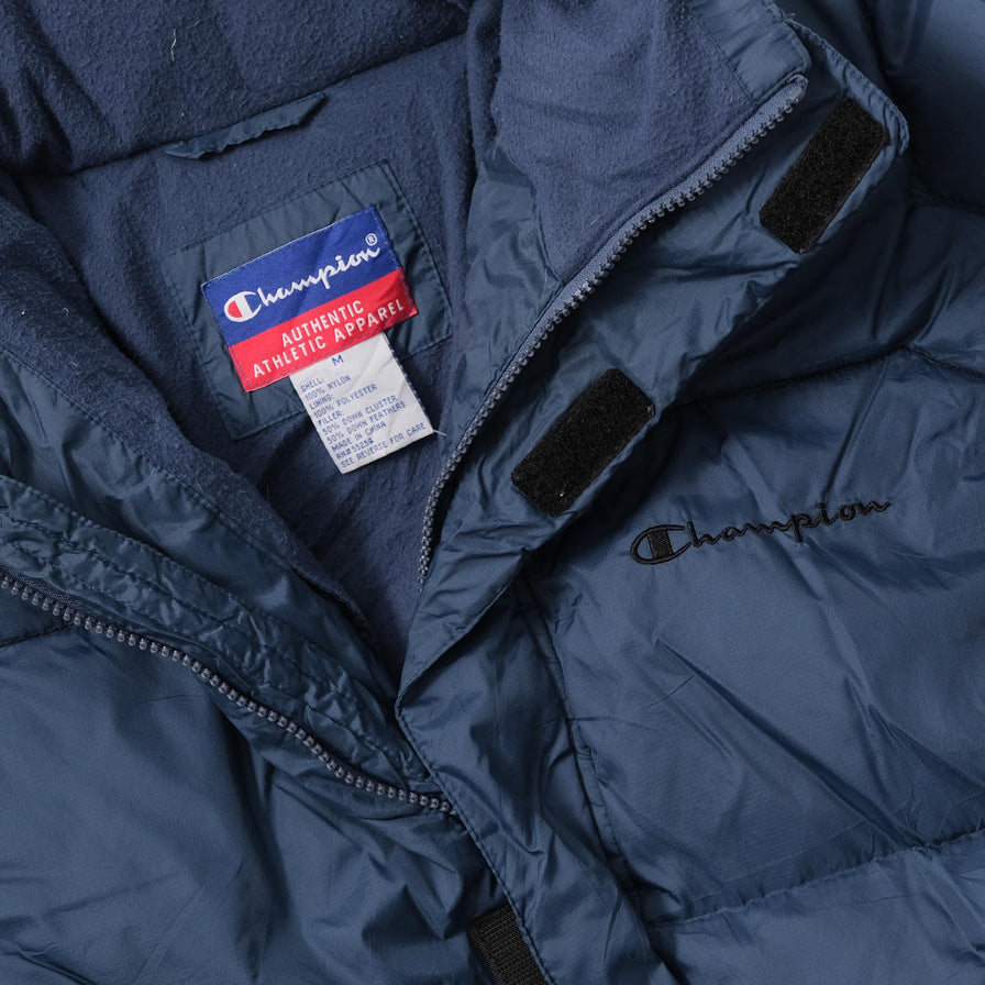 Vintage Champion Puffer Jacket Medium 