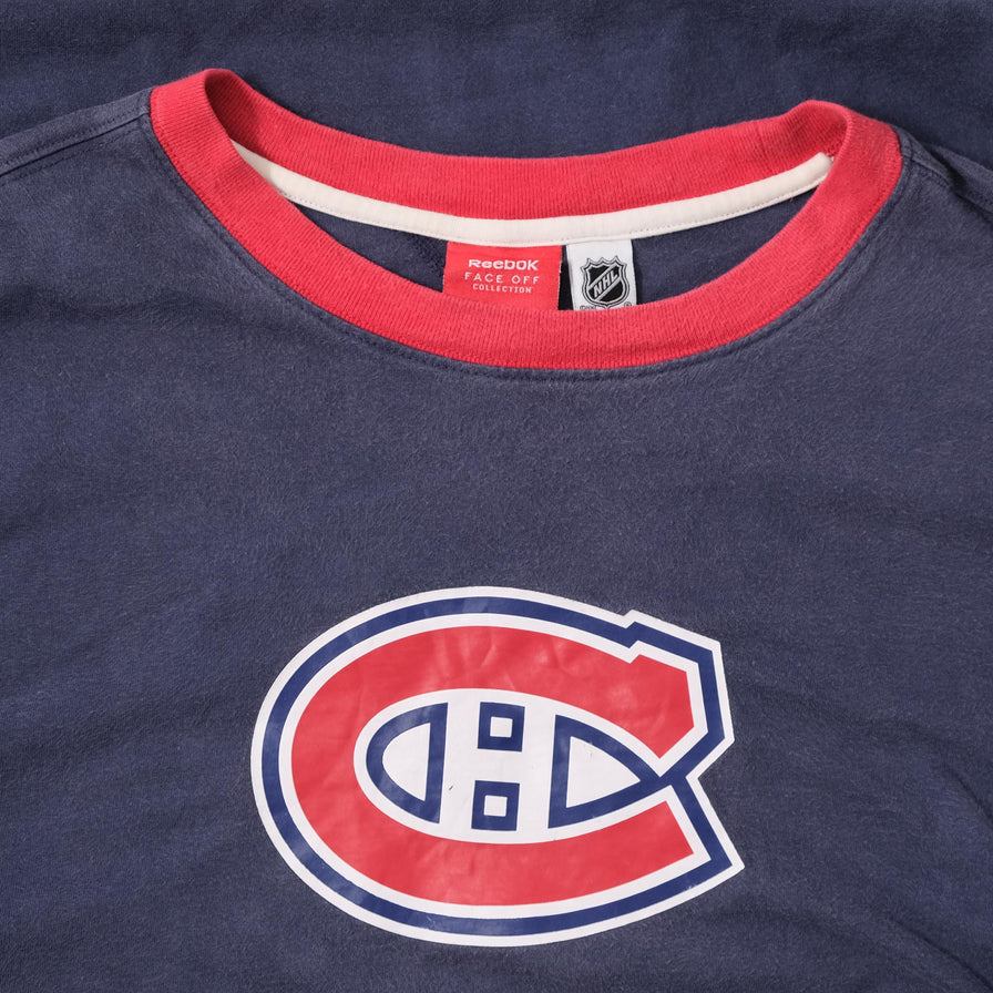 Vintage Reebok Montreal Canadiens Longsleeve XXLarge 