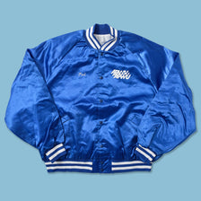 Vintage Satin Varsity Jacket XXL 