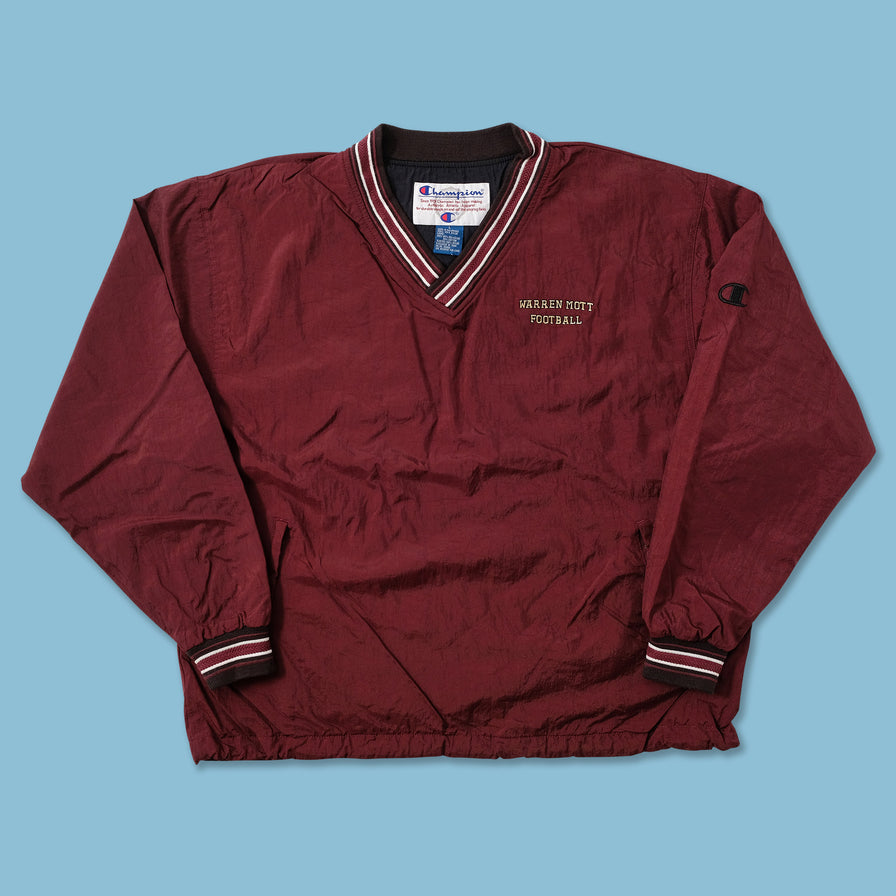 Vintage Champion Warren Mott Football Windbreaker XLarge 
