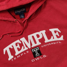 Vintage Temple University Hoody Large 