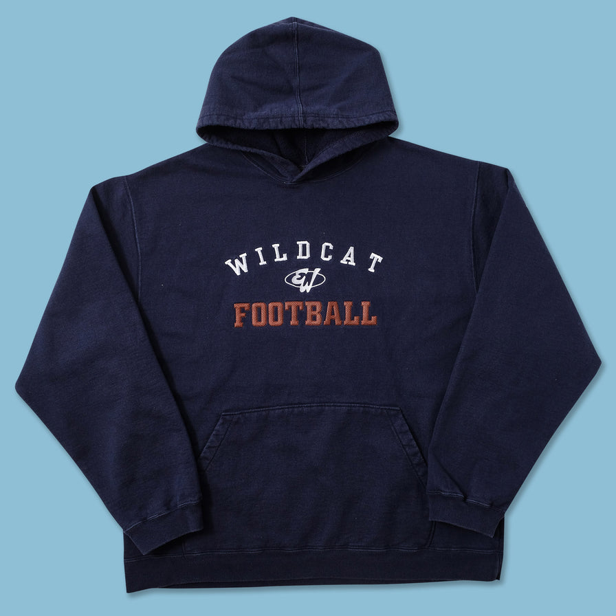 Vintage Wildcat Football Hoody Large 
