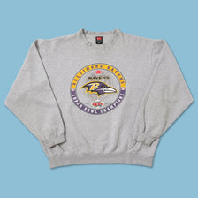 2001 Nike Baltimore Ravens Sweater XLarge 