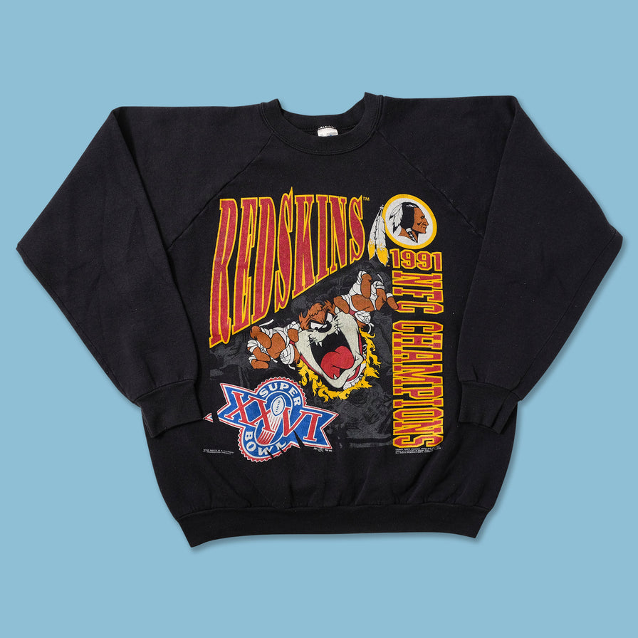 1991 Taz Washington Football Sweater Large 