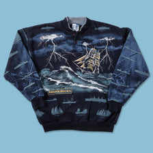 Vintage Arts Unlimited Ship Sweater Medium 