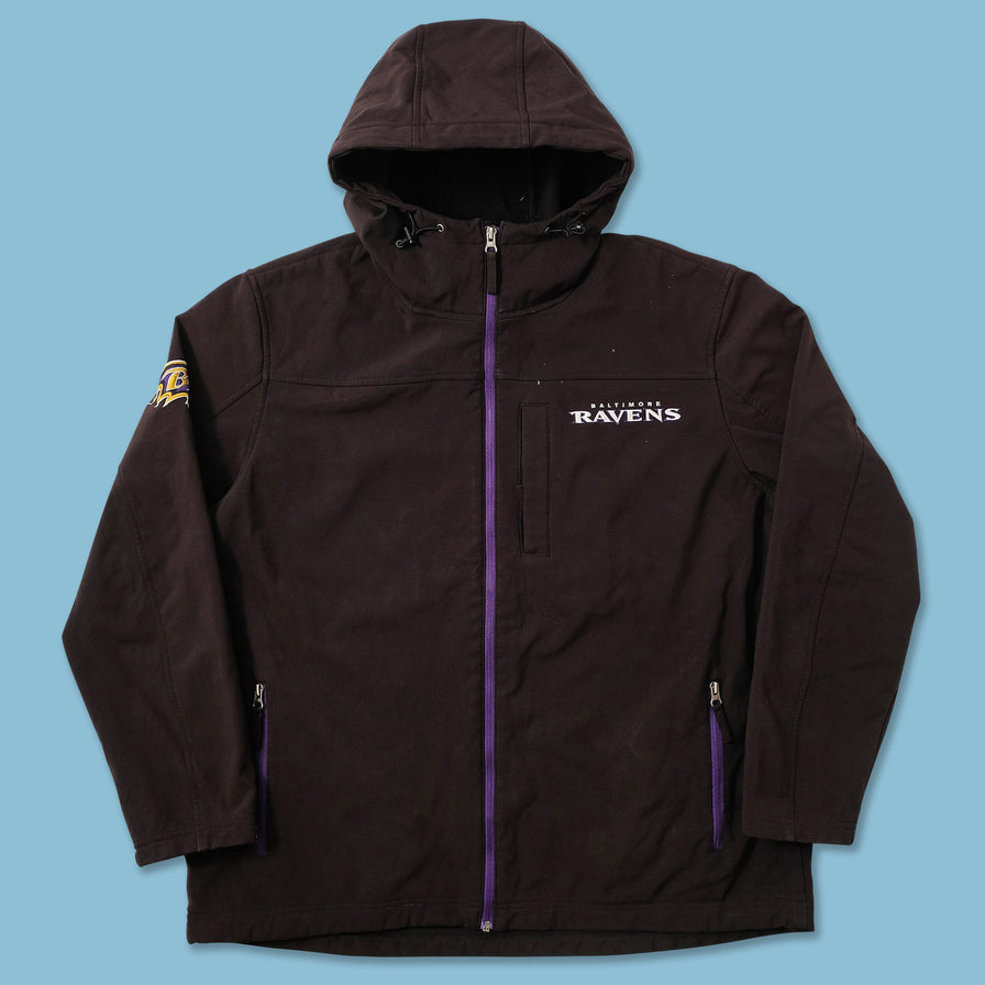 Baltimore Ravens Soft Shell Jacket Large 