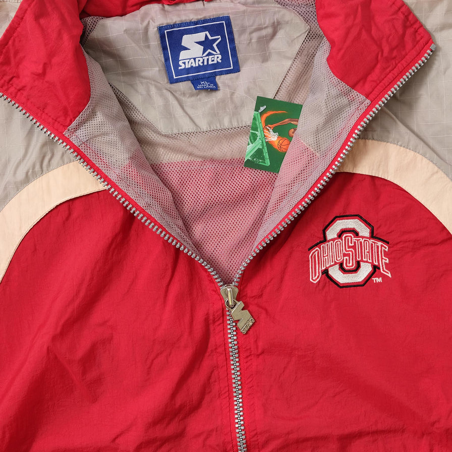 Vintage Starter Ohio State Track Jacket XLarge 