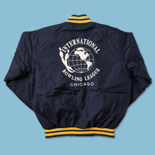 Vintage Padded Varsity Jacket Large 