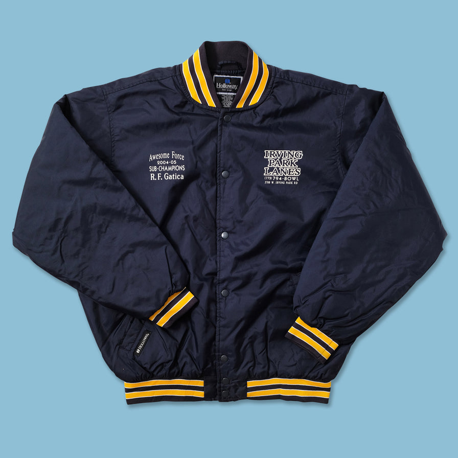 Vintage Padded Varsity Jacket Large 