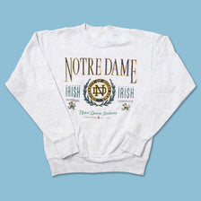Vintage Notre Dame Sweater Small 