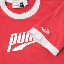 Vintage Puma Ringer T-Shirt Medium 