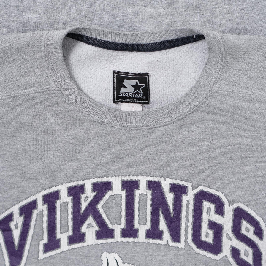 Vintage Starter Minnesota Vikings Sweater Large 