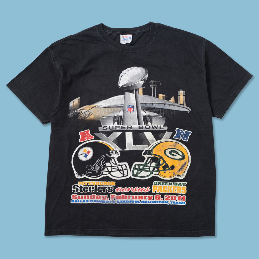 2011 Super Bowl T-Shirt Large 