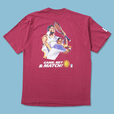 Vintage Tennis T-Shirt XLarge 