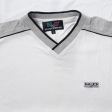 Vintage H2O V-Neck T-Shirt Large 