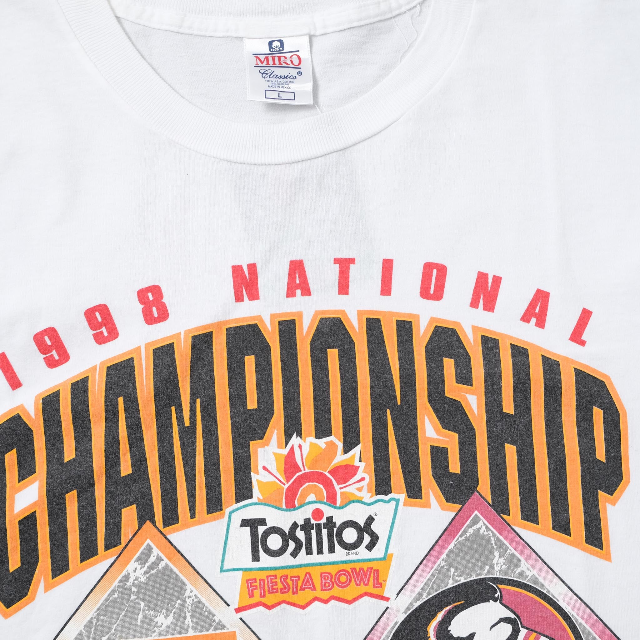 Vintage 1999 Fiesta Bowl T-Shirt Large Double Double Vintage